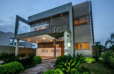 Casa em condomínio fechado com 4 quartos à venda na estrada do mar, km 33, km 33, centro, capão da canoa, 364 m2 por r$ 4.360.000