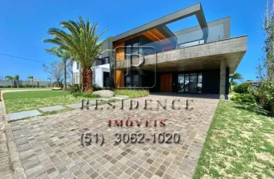 Casa em condomínio fechado com 5 quartos à venda na rua rio jacuí, 253 - 313, centro, xangri-lá, 540 m2 por r$ 6.900.000