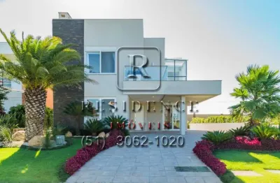 Casa em condomínio fechado com 5 quartos à venda na estrada do conde, 4000, sans souci, eldorado do sul, 395 m2 por r$ 5.300.000