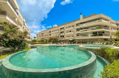 Apartamento com 2 quartos à venda na rua das piraúnas, 1540, jurerê internacional, florianópolis, 185 m2 por r$ 3.800.000