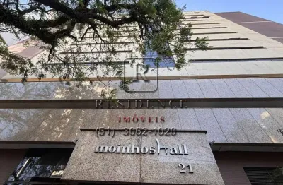 Apartamento à venda no coração de porto alegre, moinhos de vento: 2 quartos, 1 suíte, 2 salas, 2 banheiros, 2 vagas, 90 m².