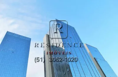 Aluguel de sala comercial de 40m² com vaga de garagem na praia de belas, porto alegre-rs