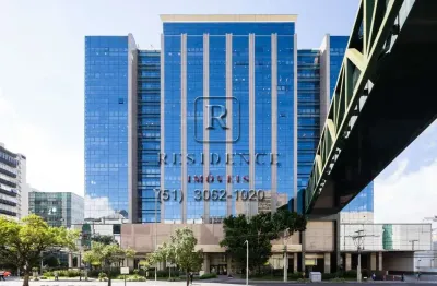 Aluguel de loja comercial em condomínio de alto padrão em porto alegre-rs, bairro praia de belas: 1 sala, 138,75m²!