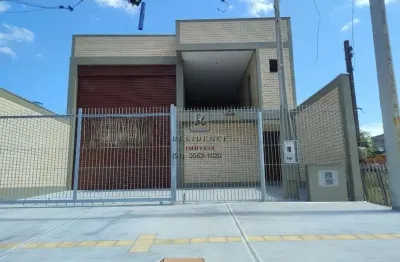 Depósito comercial para locação em canoas-rs, bairro são luis: 2 salas, 2 banheiros, 320m² de área!