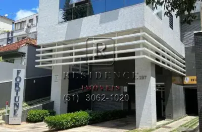 Sala comercial de alto padrão na auxiliadora: 1 sala, 2 banheiros, 2 vagas, 189,50 m² - venda e locação em porto alegre-rs.