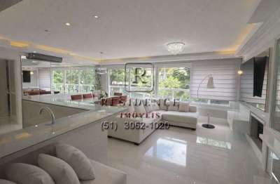 Imperdível: Apartamento para locação em Porto Alegre-RS, no bairro Rio Branco - 3 quartos, 3 suítes, 2 salas, 4 banheiros, 2 vagas de garagem, 140 m².