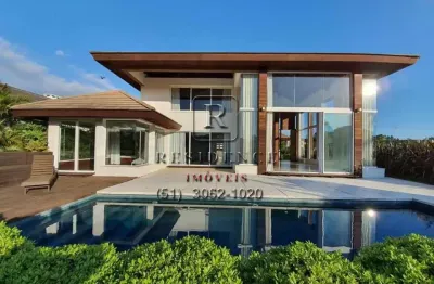 Casa de alto padrão em condomínio no Belém Novo, Porto Alegre-RS: 3 quartos, 3 suítes, 5 salas, 2 banheiros, 4 vagas, 430m².