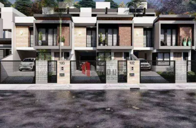 Lançamento - vivendas da serra - casa 3 quartos (1 suíte) - 2 vagas de garagem