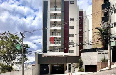 Apartamento com 1 dormitório para alugar, 29 m² por r$ 2.220/mês - são mateus - juiz de fora/mg