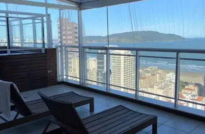 Cobertura com 3 quartos para alugar na Avenida Presidente Wilson, Gonzaga, Santos