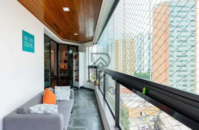 Apartamento com 4 quartos à venda na Avenida Ibijaú, 191, Moema, São Paulo