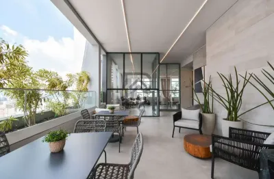 Apartamento em pinheiros, pronto para moarar andar alto vista livre