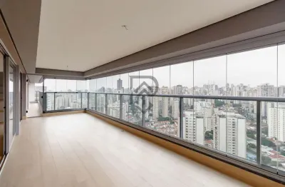 Apartamento alto padrão vila romana andar alto vista livre