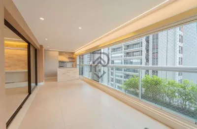Apartamento quartier brooklin pronto para morar andar alto vista livre