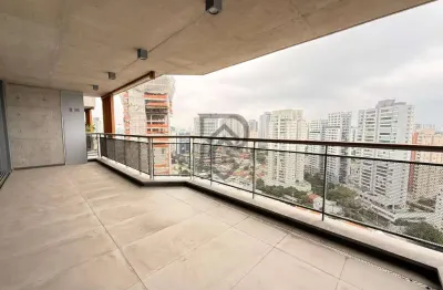 Apartamento brooklin pronto para morar andar alto vista livre