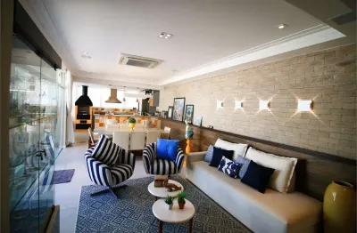 Cobertura com 4 quartos à venda na Rua Sílvia Valadão de Azevedo, Pitangueiras, Guarujá