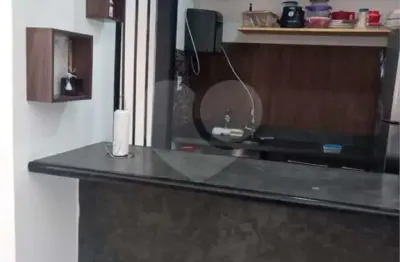 Flat com 1 quarto à venda na Rua João Ramalho, Centro, São Vicente