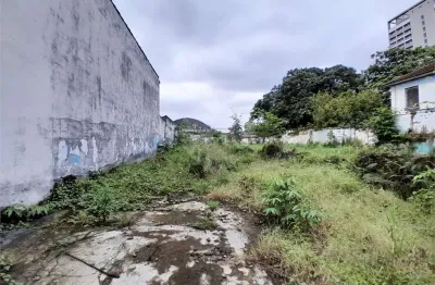 Terreno à venda na Rua Campos Mello, Vila Mathias, Santos