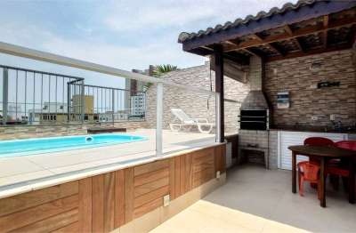 Cobertura com 3 quartos à venda na Rua Alberto Quatrini Bianchi, 43, Enseada, Guarujá