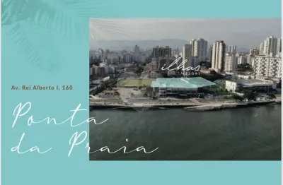 Apartamento com 2 quartos à venda no Ponta da Praia, Santos 