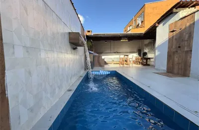 Casa com 3 quartos à venda na Comendador Martins, Vila Mathias, Santos