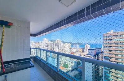 Apartamento com 2 quartos à venda em canto do forte - sp
