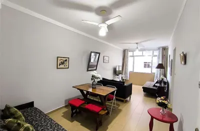 Apartamento com 1 quarto à venda na Avenida Presidente Wilson, 72, Gonzaga, Santos