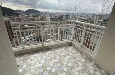 Apartamento com 3 quartos para alugar na Avenida Doutor Moura Ribeiro, Marapé, Santos