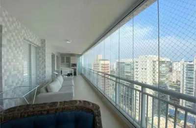Apartamento com 3 quartos para alugar na Avenida General Rondon, 400, Jardim Astúrias, Guarujá