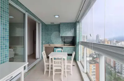 Apartamento com 3 quartos para alugar na Avenida Coronel Joaquim Montenegro, 61, Aparecida, Santos