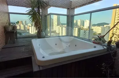 Apartamento com 3 quartos à venda na Rua Brigadeiro Galvão, 36, Ponta da Praia, Santos