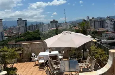 Cobertura com 4 quartos à venda na Rua Doutor Egydio Martins, 18, Ponta da Praia, Santos