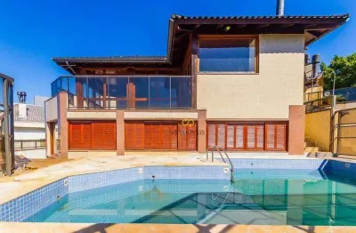 Cobertura com 6 dormitórios para alugar, 650 m² por r$ 17.900,00/mês - bela vista - porto alegre/rs