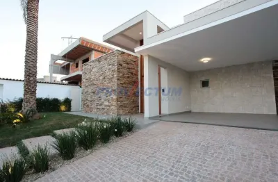 Casa em condomínio fechado com 3 quartos à venda na estrada municipal adelina segantini cerqueira leite, 1000, loteamento mont blanc residence, campinas, 340 m2 por r$ 3.800.000