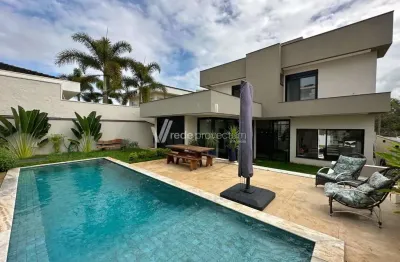 Casa em condomínio fechado com 4 quartos à venda na avenida presidente juscelino kubitschek de oliveira, 901, jardim flamboyant, paulínia, 382 m2 por r$ 3.200.000