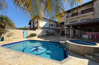 Casa em condomínio fechado com 5 quartos à venda na rua san conrado, 415, loteamento caminhos de san conrado (sousas), campinas, 740 m2 por r$ 3.500.000