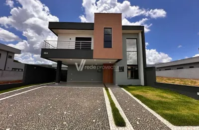 Casa em condomínio fechado com 4 quartos à venda na rua sebastião cardoso, 548, parque brasil 500, paulínia, 265 m2 por r$ 2.190.000