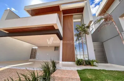 Casa em condomínio fechado com 4 quartos à venda na rua sebastião cardoso, 168, parque brasil 500, paulínia, 231 m2 por r$ 2.890.000