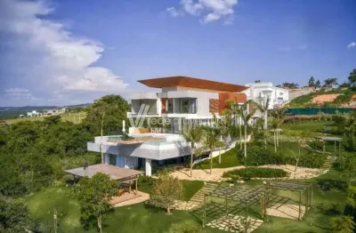 Casa em condomínio fechado com 6 quartos à venda na avenida isaura roque quércia, s/n°, loteamento residencial entre verdes (sousas), campinas, 1036 m2 por r$ 18.000.000