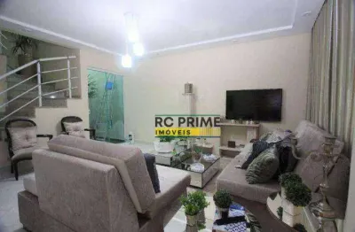 Sobrado com 3 dormitórios à venda, 171 m² por r$ 1.115.000,00 - assunção - são bernardo do campo/sp