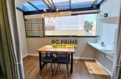 Cobertura com 2 dormitórios à venda, 86 m² por r$ 710.000,00 - santa maria - santo andré/sp