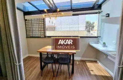 Cobertura com 2 dormitórios à venda, 86 m² por r$ 710.000,00 - santa maria - santo andré/sp