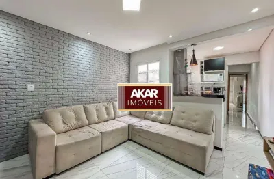 Cobertura com 2 dormitórios à venda, 110 m² por R$ 583.000,00 - Vila Scarpelli - Santo André/SP