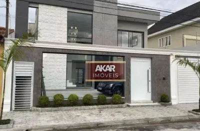 Sobrado com 4 dormitórios à venda, 300 m² por r$ 3.500.000,00 - jardim são caetano - são caetano do sul/sp