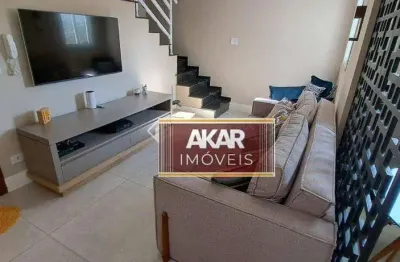 Cobertura à venda, 140 m² por r$ 810.000,00 - vila valparaíso - santo andré/sp