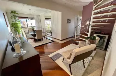 Apartamento duplex com 3 dormitórios à venda, 269 m² por r$ 1.899.000,00 - chácara inglesa - são bernardo do campo/sp