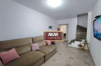 Sobrado com 2 dormitórios à venda, 101 m² por r$ 465.000,00 - assunção - são bernardo do campo/sp