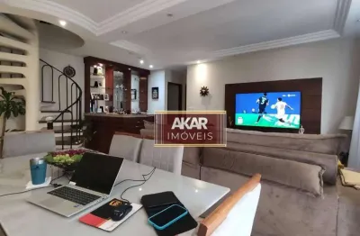 Cobertura com 3 dormitórios à venda, 169 m² por r$ 800.000,00 - jardim do mar - são bernardo do campo/sp