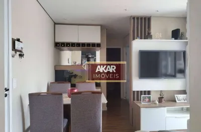 Apartamento com 2 dormitórios à venda, 65 m² por r$ 535.000,00 - santa maria - santo andré/sp