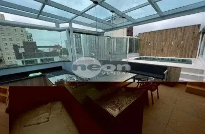 Cobertura com 3 dormitórios à venda, 220 m² por r$ 1.220.000,00 - vila caminho do mar - são bernardo do campo/sp